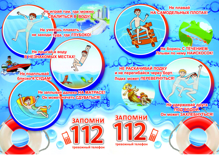  09:20 Напоминаем основные правила поведения на воде для взрослых и детей.