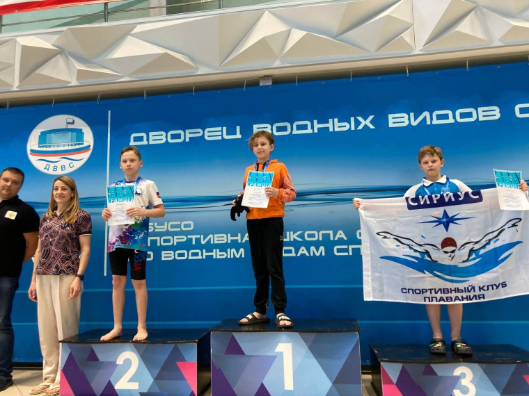 Победы в региональном турнире по плаванию «Кубок Федерации».